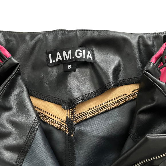 I.AM.GIA Vixon Faux Leather Pants Women Size Small - Picture 7 of 11